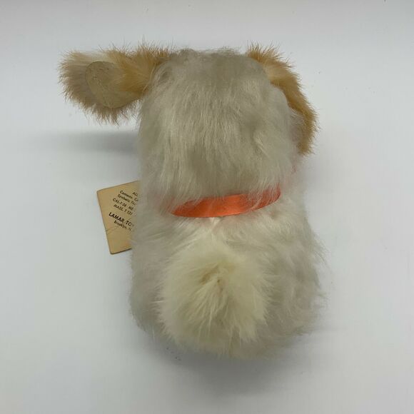 Vintage La Mar Toy Puppy Dog Stuffed Plush Soft Fur Furry 50’s 60’s Rare Spaniel - Picture 10 of 12